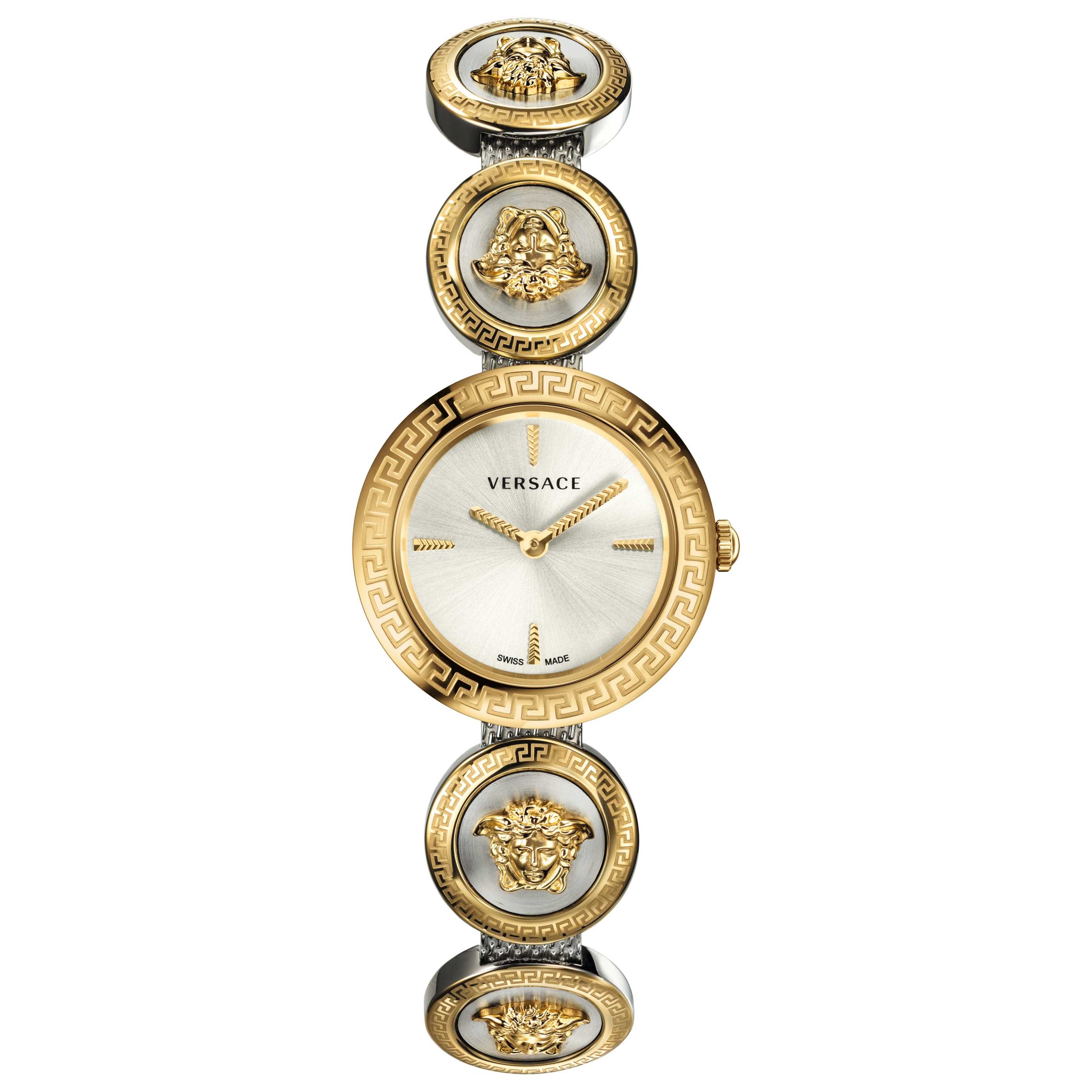 Versace Medusa Stud Icon Quartz Silver Dial Watch Watch VERF00818 380$