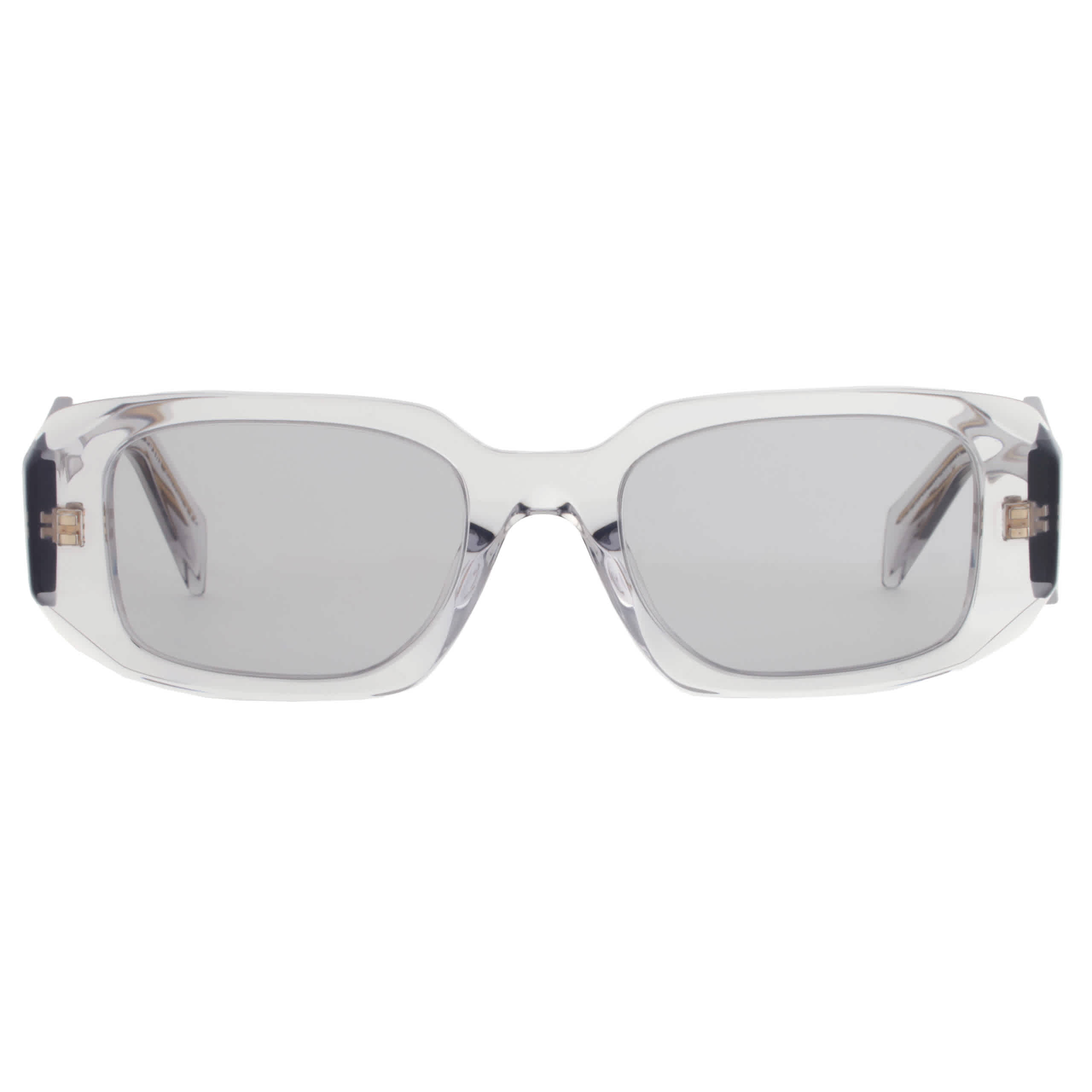 Prada Woman Sunglass PR 17WSF -  Frame color: Transparent Grey, Lens color: Light Grey