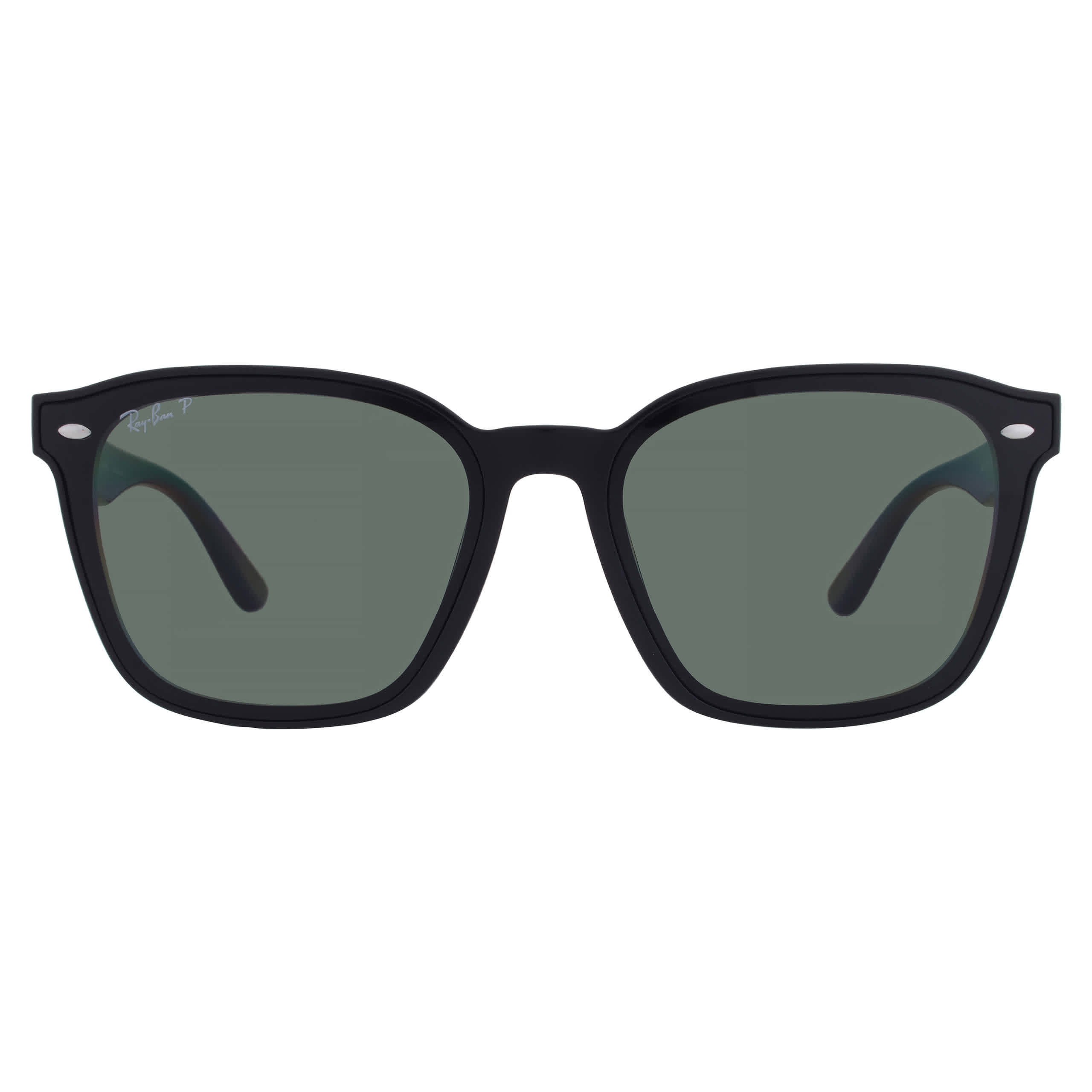 Ray-Ban Unisex Sunglass RB4392D -  Frame color: Black, Lens color: Dark Green Polarized