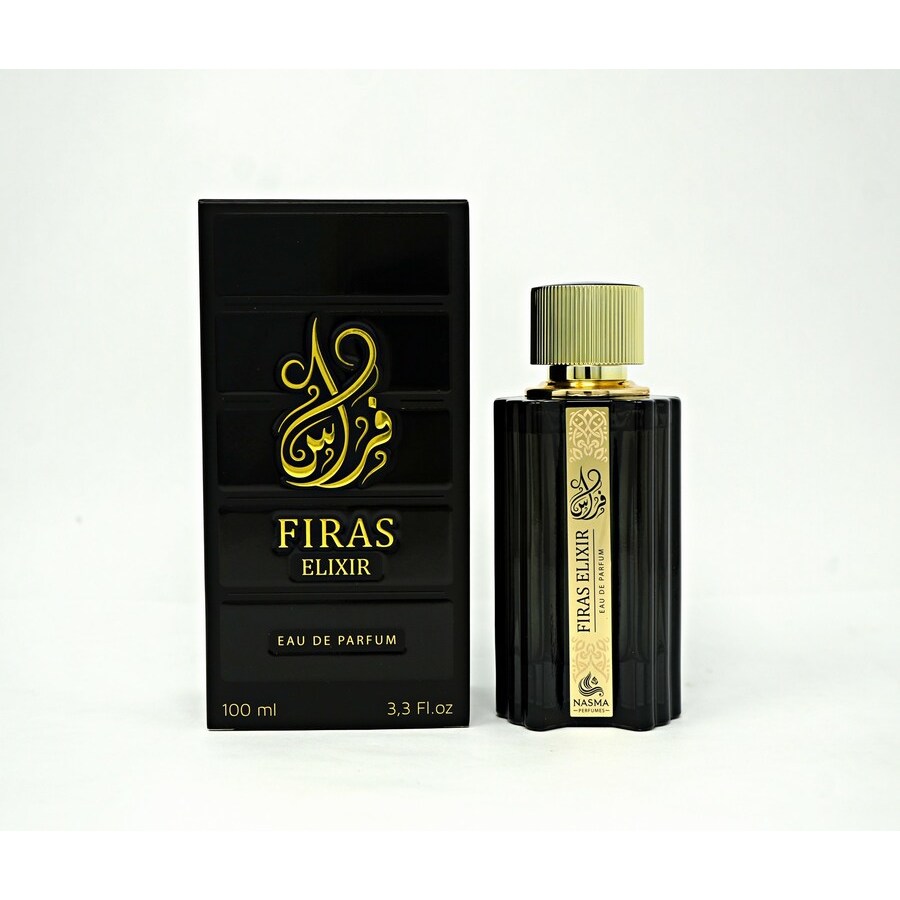 Nasma Perfumes Mens Firas Elixir EDP Spray 3.3 oz Fragrances 5425039224503