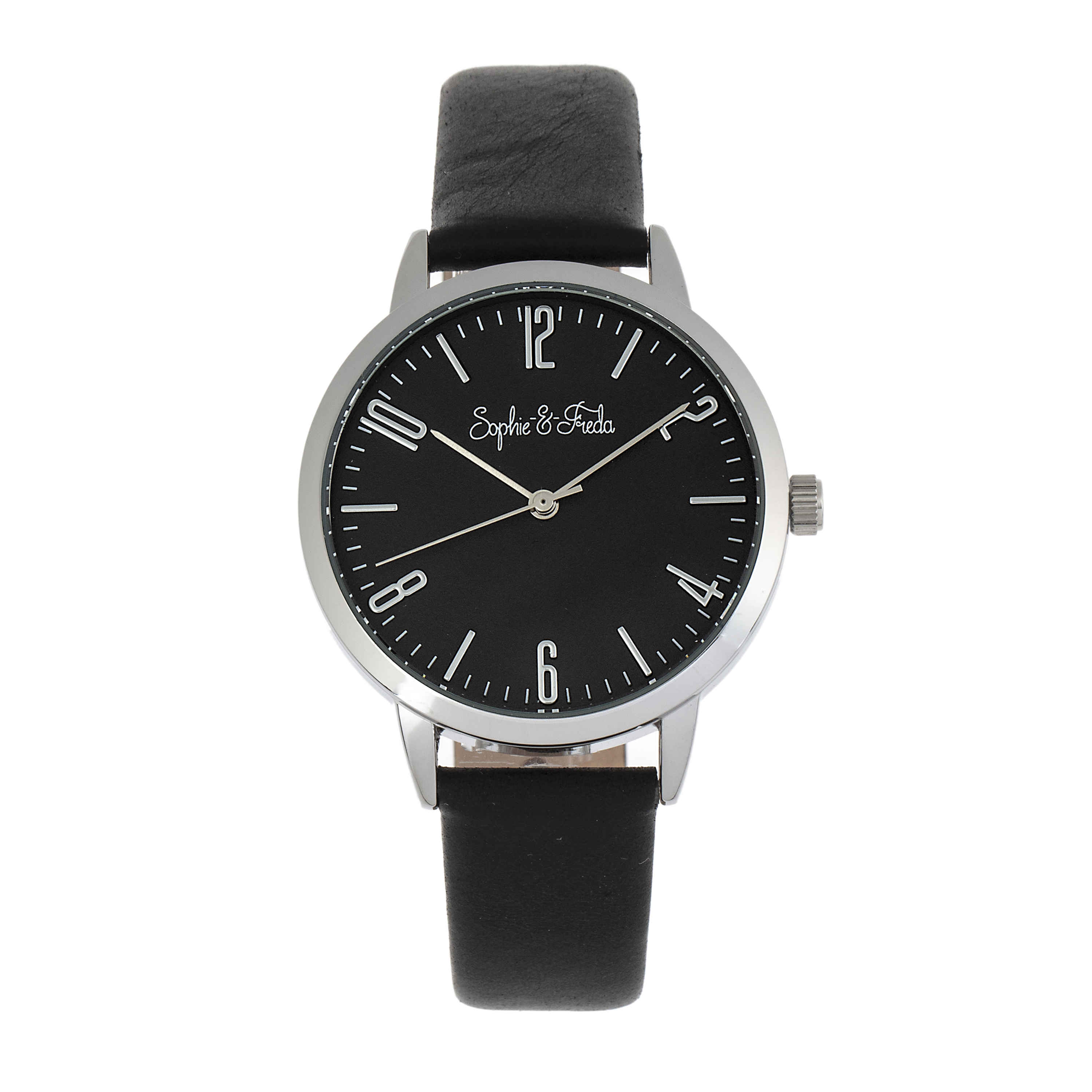 Sophie And Freda Vancouver Quartz Black Dial Ladies Watch SF4901 145$