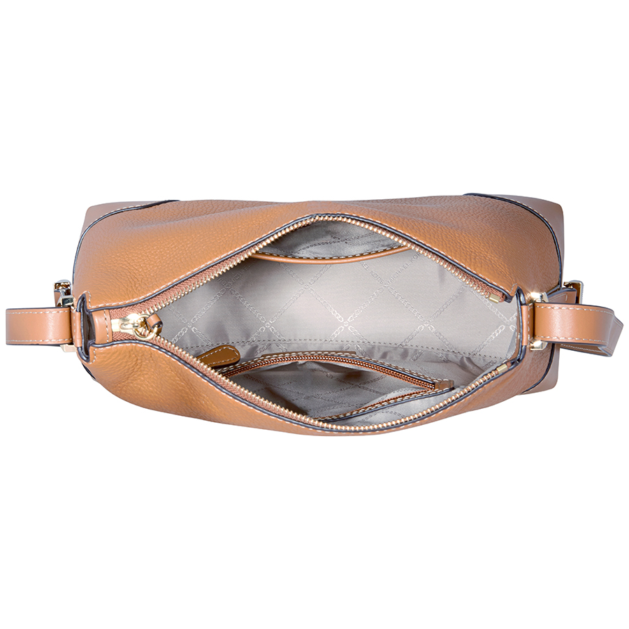 Michael Kors Crosby Medium Pebbled Leather Messenger Bag Choose color