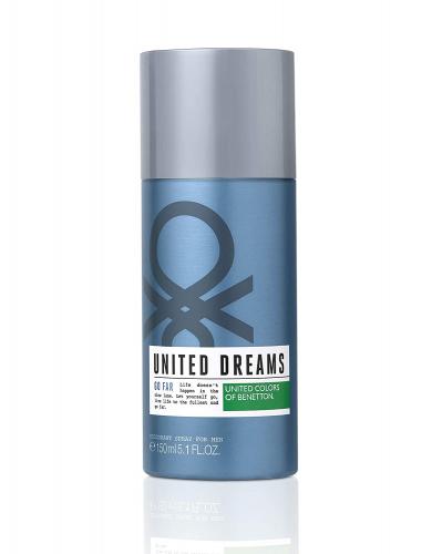 Benetton United Dreams Go Far 5.1 oz Deodorant Spray For Men