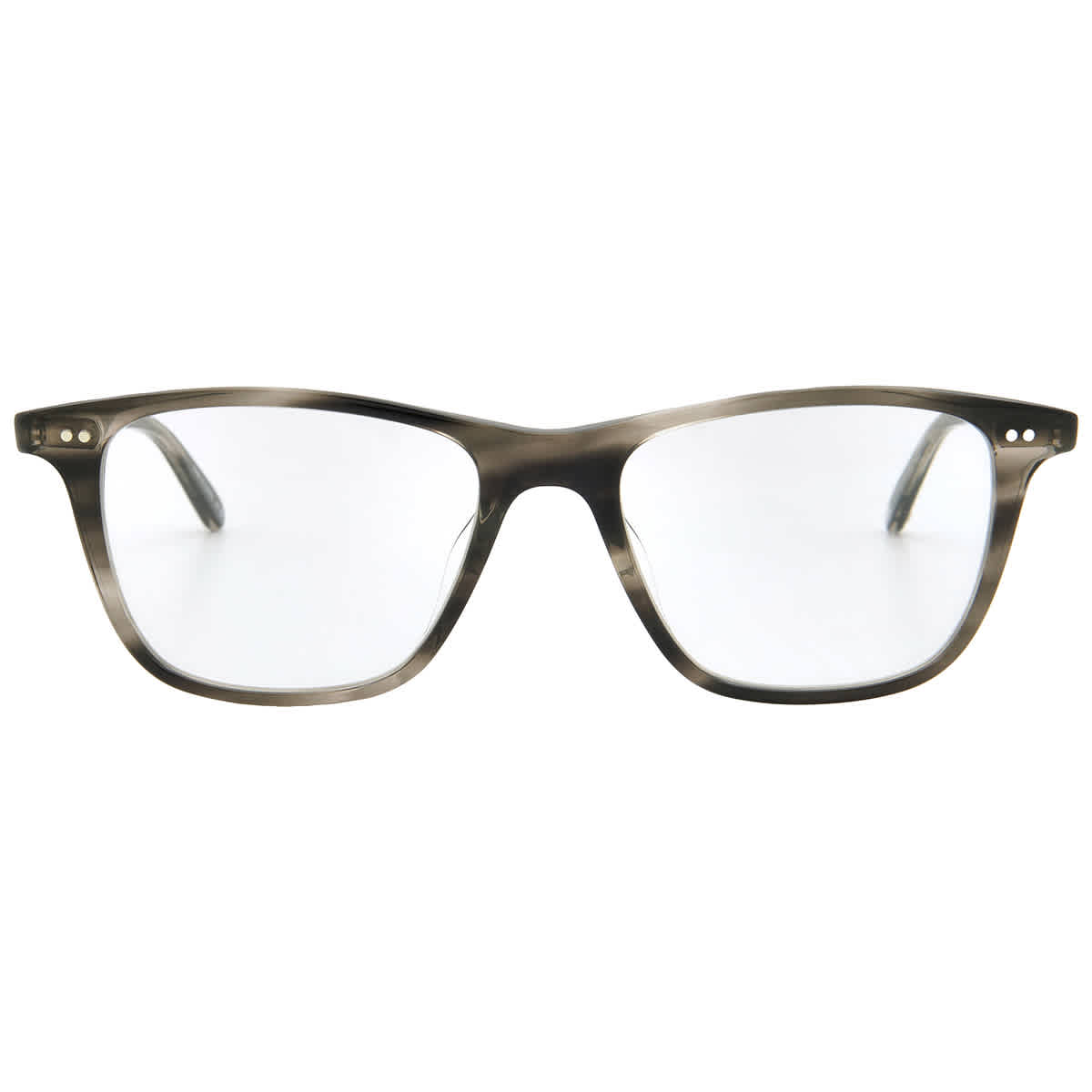 Garrett Leight HAYES Demo Square Eyeglasses 1141 BKSLT 50 59$