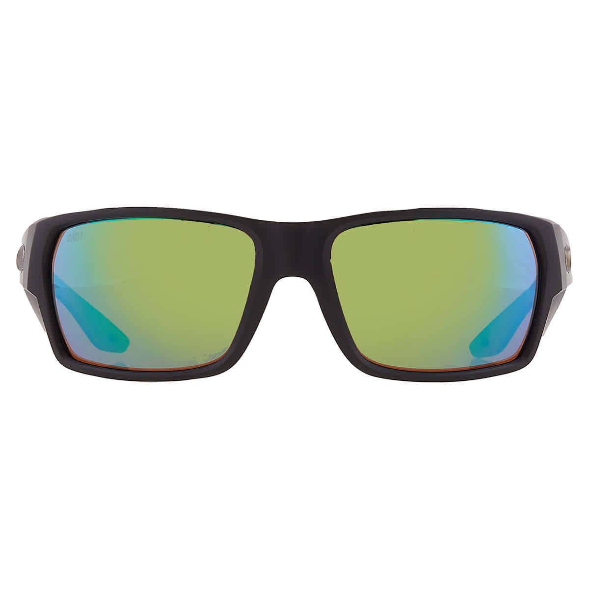 Costa Del Mar Costa Tailfin Matte Black Frame Sunglasses w/Green Mirror 580G M Lenses 06S9113-91130360