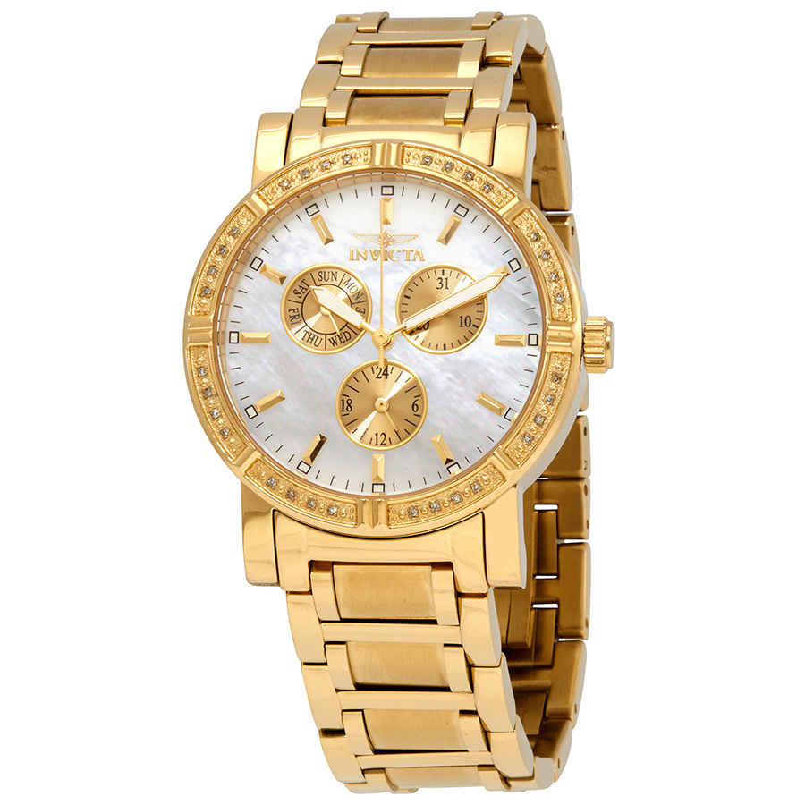 Invicta Wildflower Chronograph Quartz Diamond Men's Watch 4743 ...