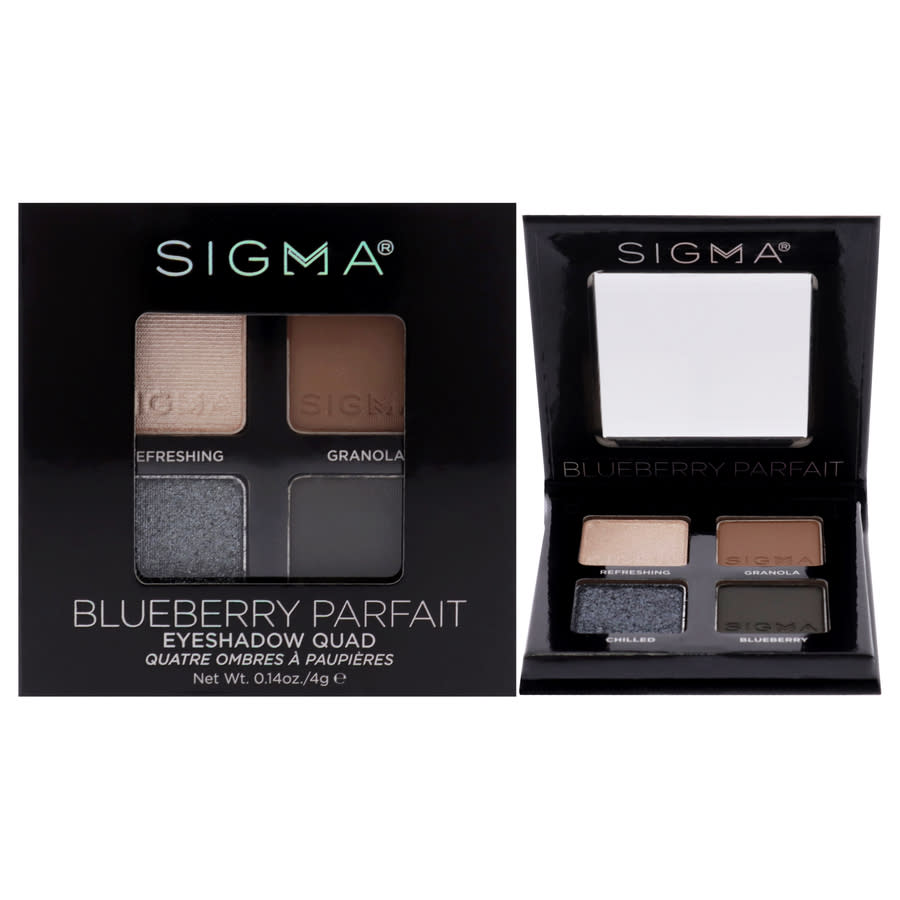Sigma Ladies Eyeshadow Quad 014 oz Blueberry Parfait Makeup 811425036211 20$