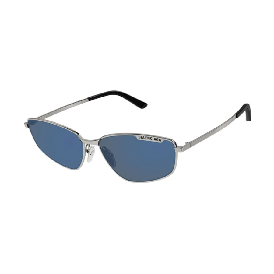 Balenciaga BB0277S001 Rectangle Full Rim Sunglasses — Black