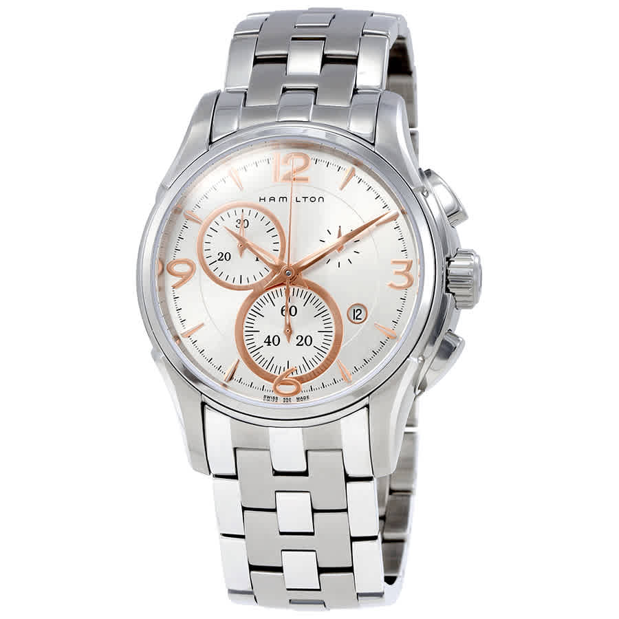 Hamilton Jazzmaster Chronograph Stainless Steel Mens Watch H32612155 540$