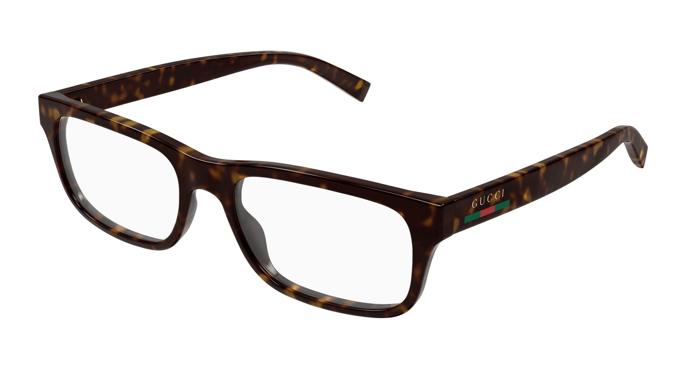 Gucci Demo Rectangular Mens Eyeglasses GG1858O 002 56 105$