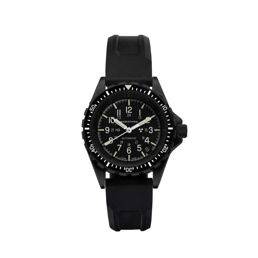 Marathon Anthracite Automatic Black Dial Mens Watch WW194026BK-0130