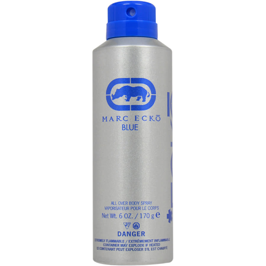 Marc Ecko Mens Ecko Blue Body Spray 6 oz Bath & Body 883991074065