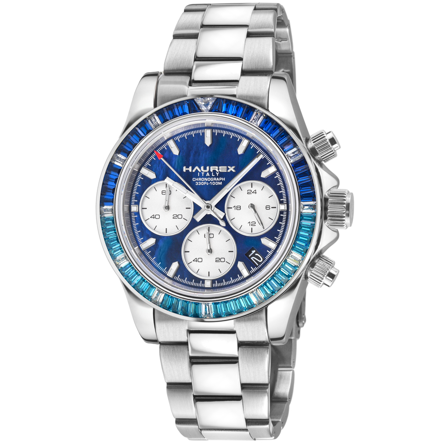 Haurex Italy Acrobaleno Chronograph Quartz Mens Watch 4A515UBB