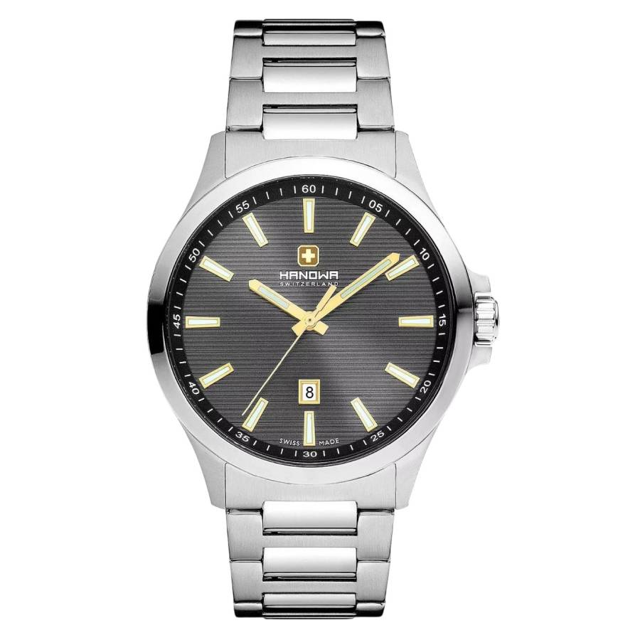 Hanowa Kander Quartz Grey Dial Mens Watch HAWGH0001803