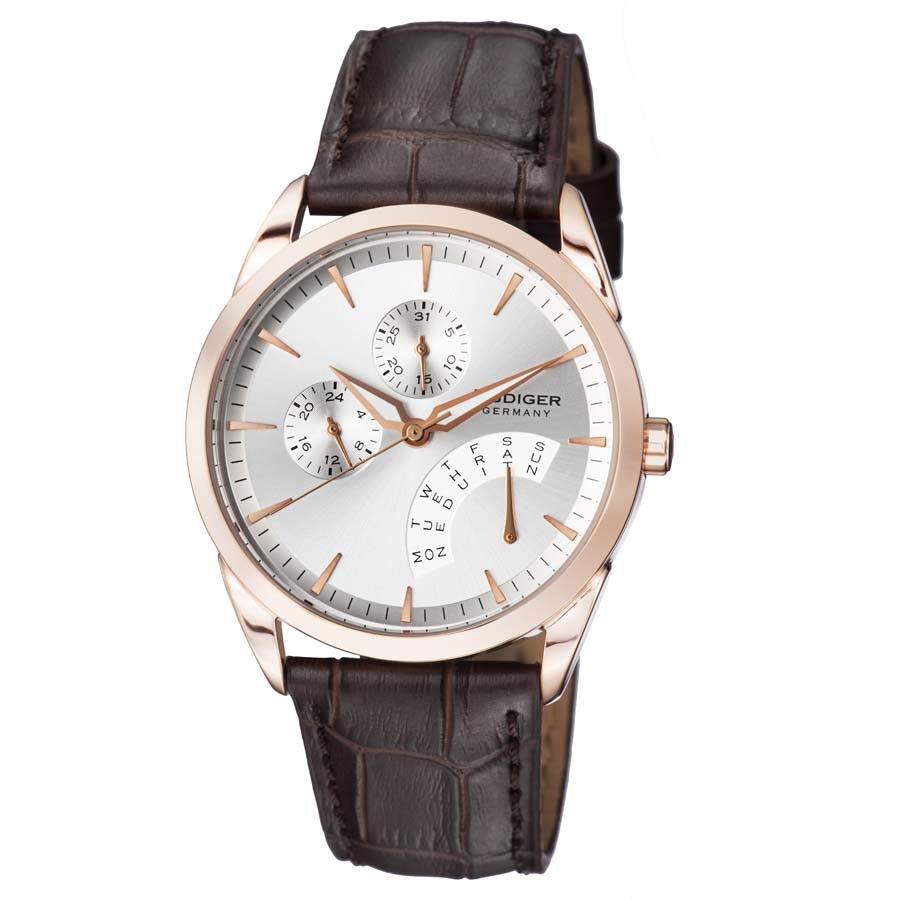 Rudiger Hamelin Silver Dial Mens Watch R3200-09-001