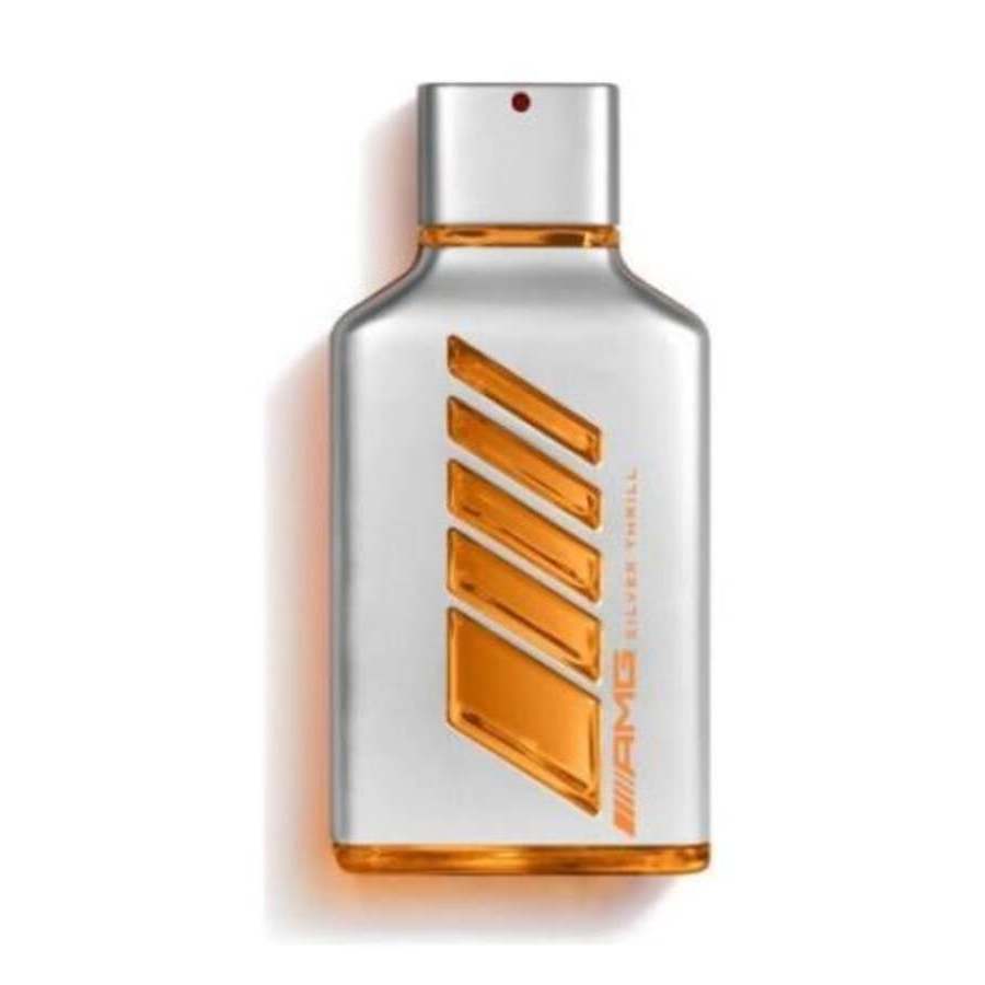 Mercedes Benz Mens Amg Silver Thrill EDP Spray 33 oz Tester Fragrances 3595471095428 32$