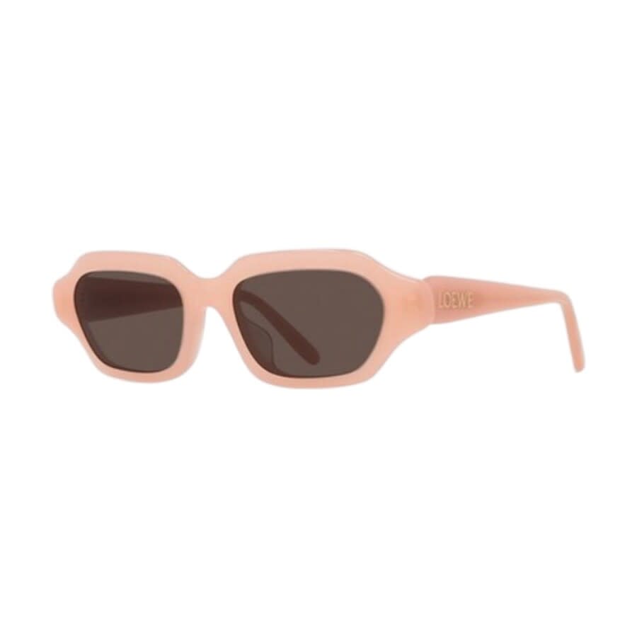 Loewe Ladies Black Rectangular Sunglasses LW40157U 72E