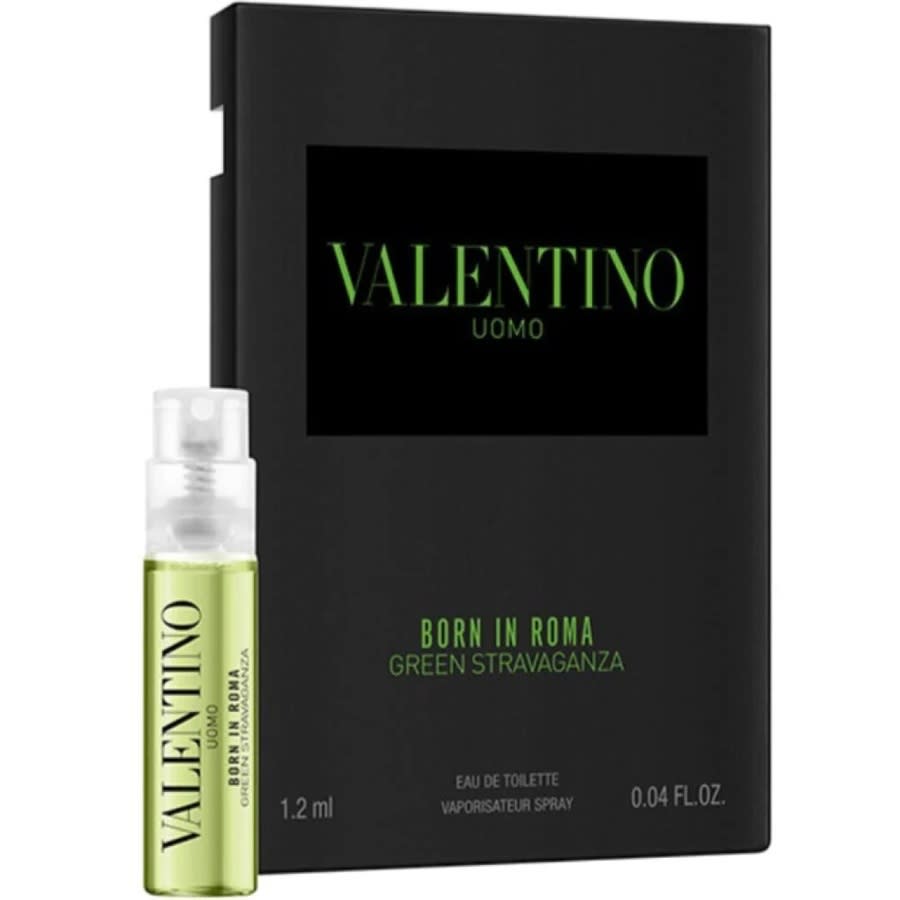 Valentino Mens Born In Roma Uomo Green Stravaganza EDT Spray 0.04 oz Fragrances 3614274046250
