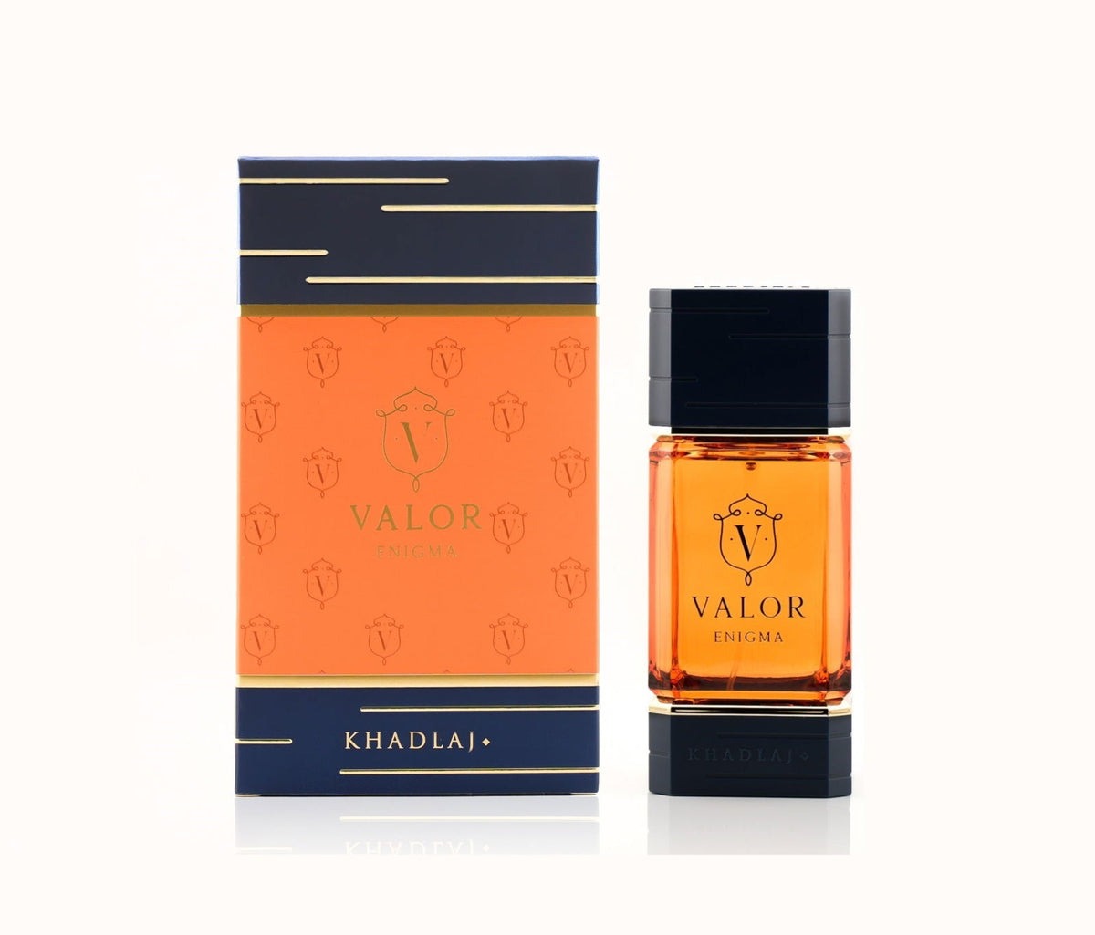 Khadlaj Mens Valor Enigma EDP Spray 34 oz Fragrances 6291107975979 24$