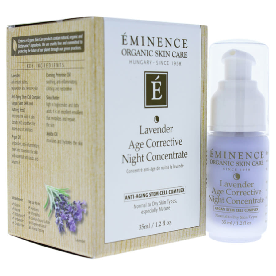 Lavender Age Corrective Night Concentrate by Eminence for Unisex - 12 oz Serum 50$