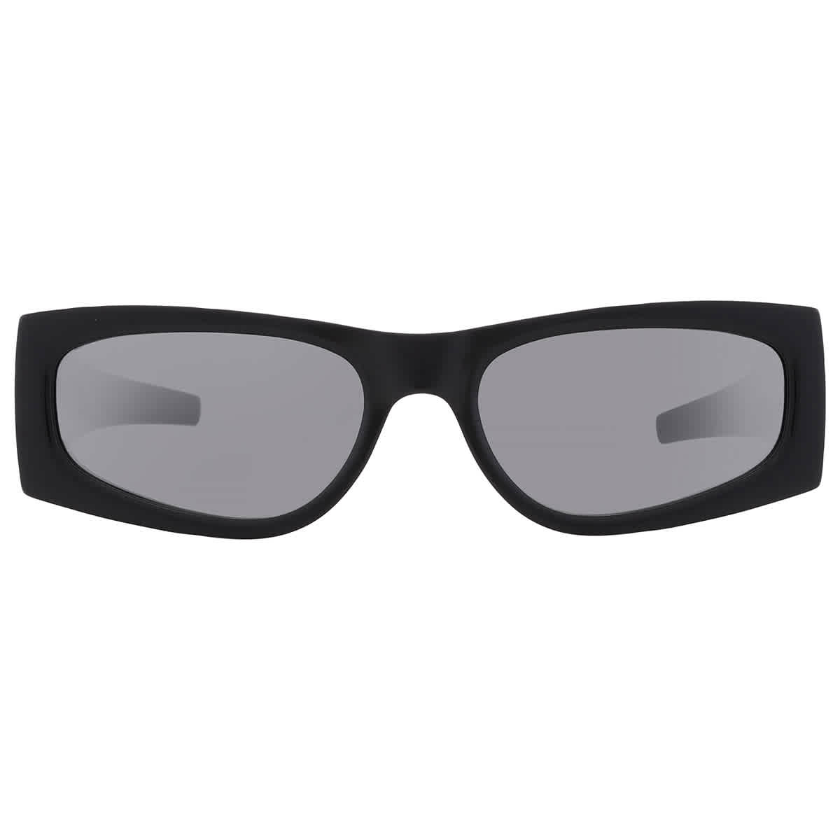 Saint Laurent Silver Mirror Rectangular Ladies Sunglasses SL M140 002 56
