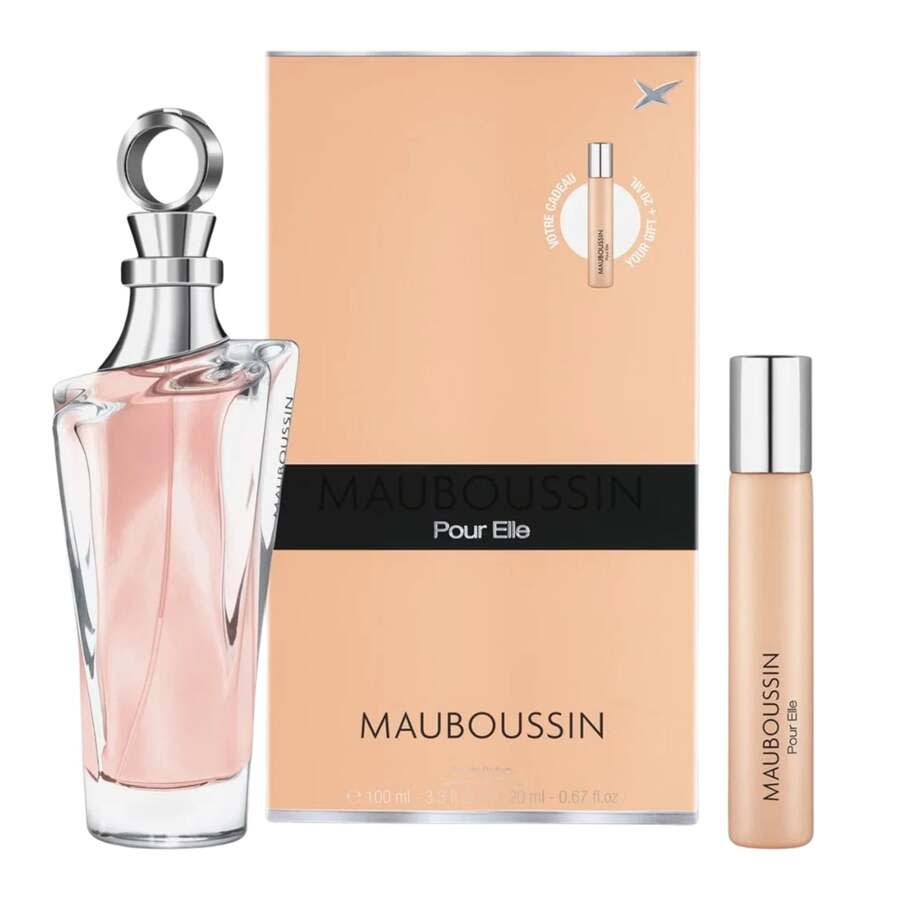 Mauboussin Ladies Mauboussin Rose Pour Elle Gift Set Fragrances 3760048791885