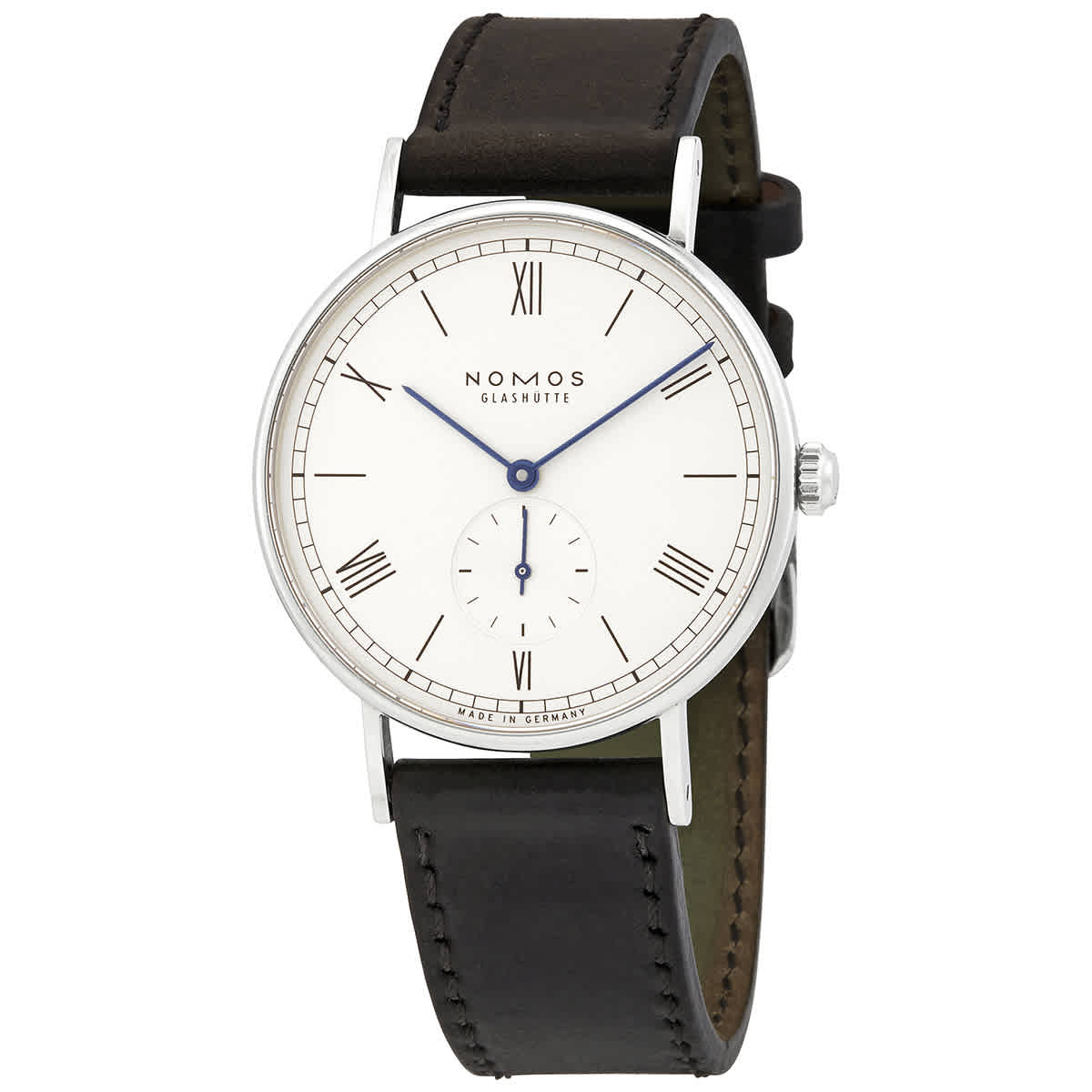 Nomos Ludwig 38 Alpha White Silver-plated Dial Mens Watch 235 1568$