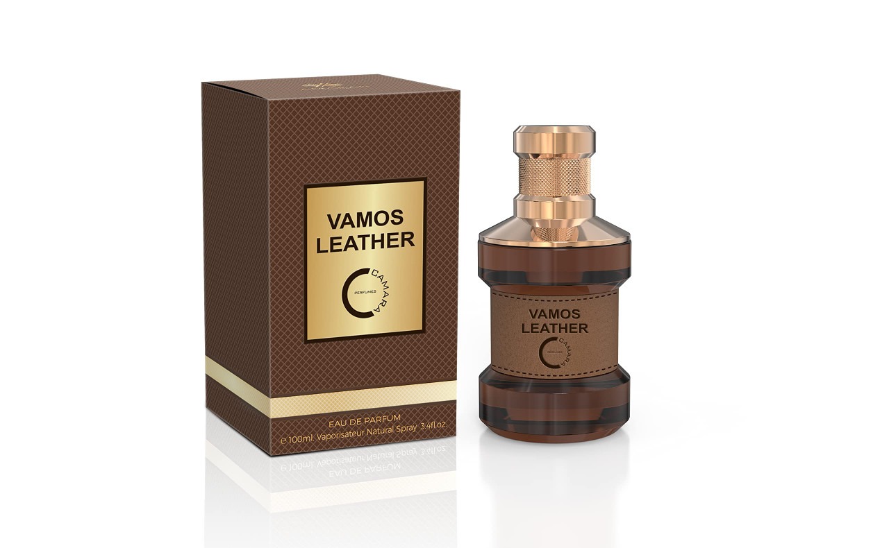 Camara Mens Vamos Leather EDP Spray 3.4 oz Fragrances 6291109843962