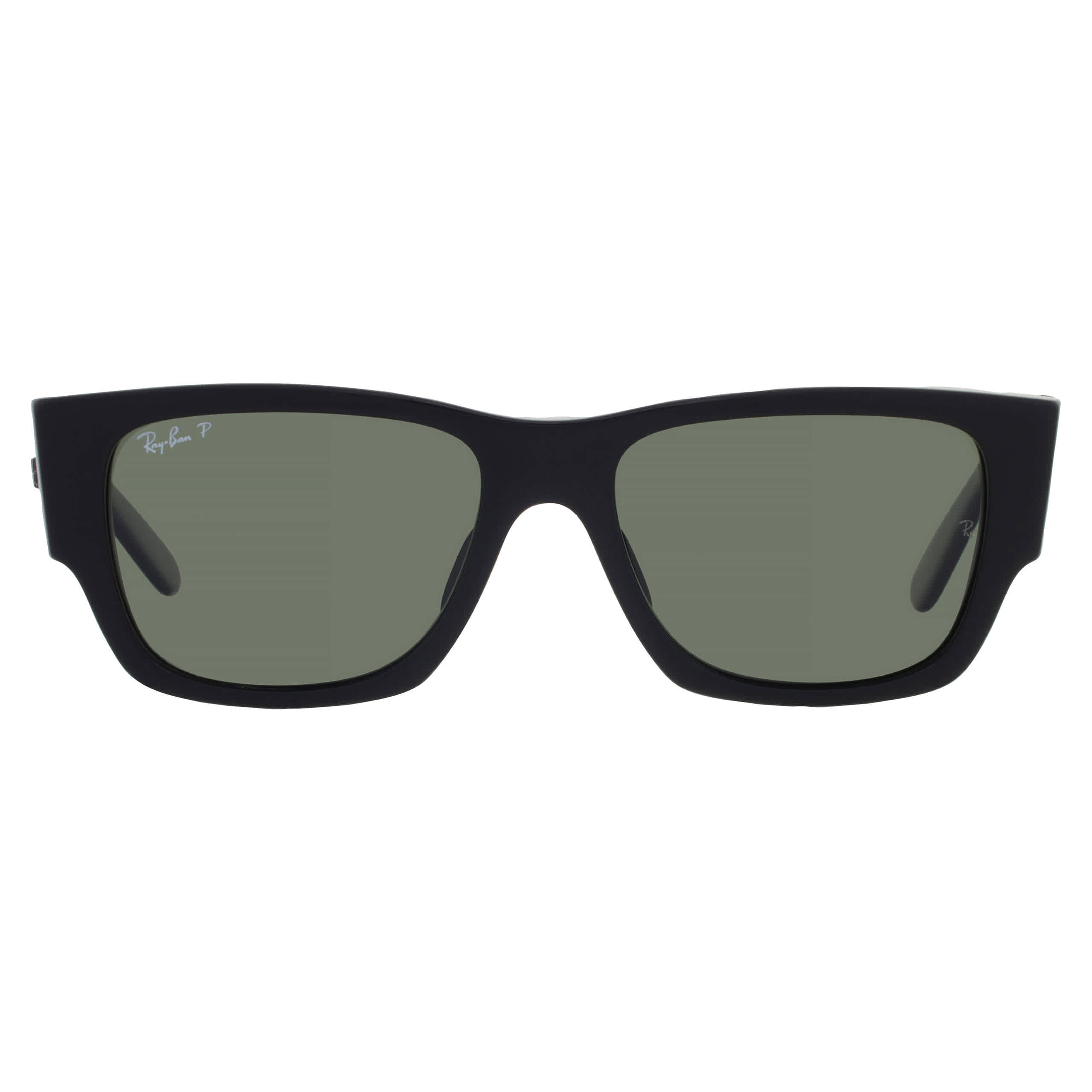 Ray Ban Carlos Polarized Green Rectangular Unisex Sunglasses RB0947SF 901/58 56