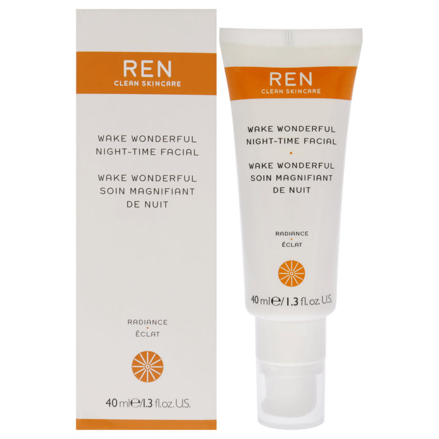 REN Wake Wonderful Night-Time Facial 1.3 oz (Tester) Skin Care 843711406378