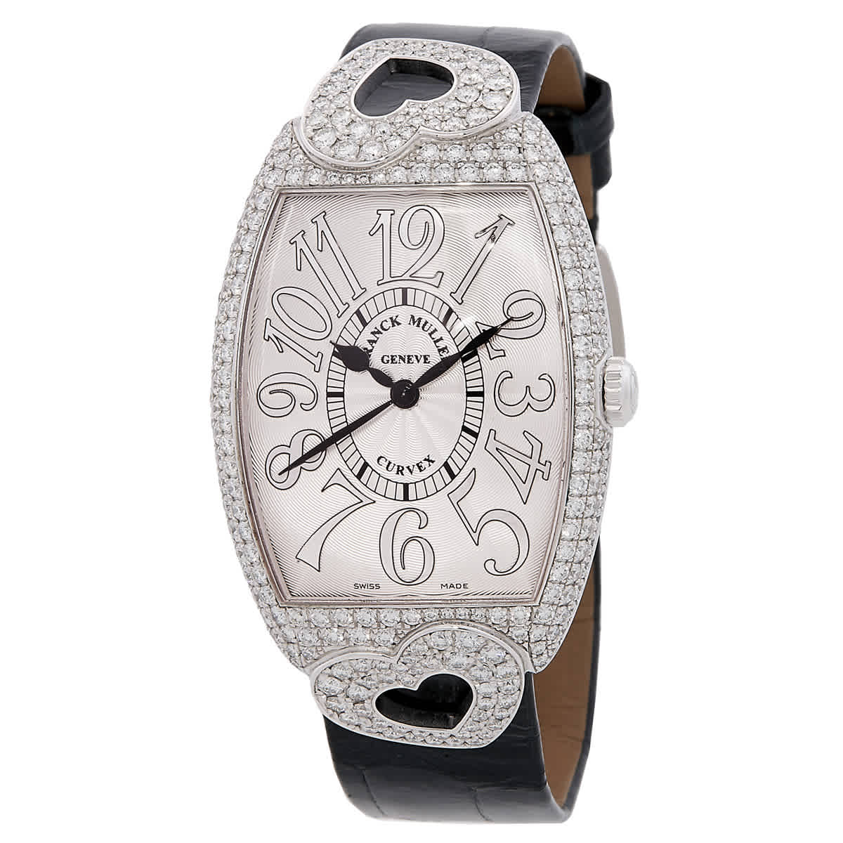 Franck Muller Cintree Curvex Coeur Automatic Diamond White Dial Ladies Watch 2852 SC RELIEF HJ OG 9500$