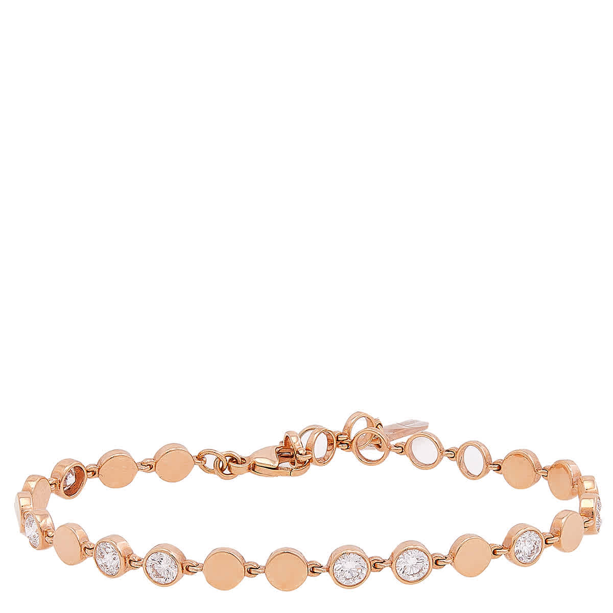 Messika D-Vibes 18k Rose Gold Diamond Bracelet 6150$