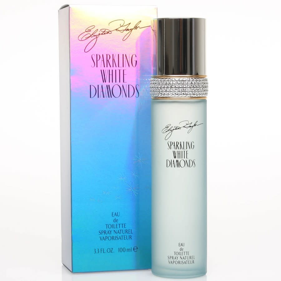 Sparkling White Diamonds by Elizabeth Taylor EDT Spray 33 oz 100 ml w 20$