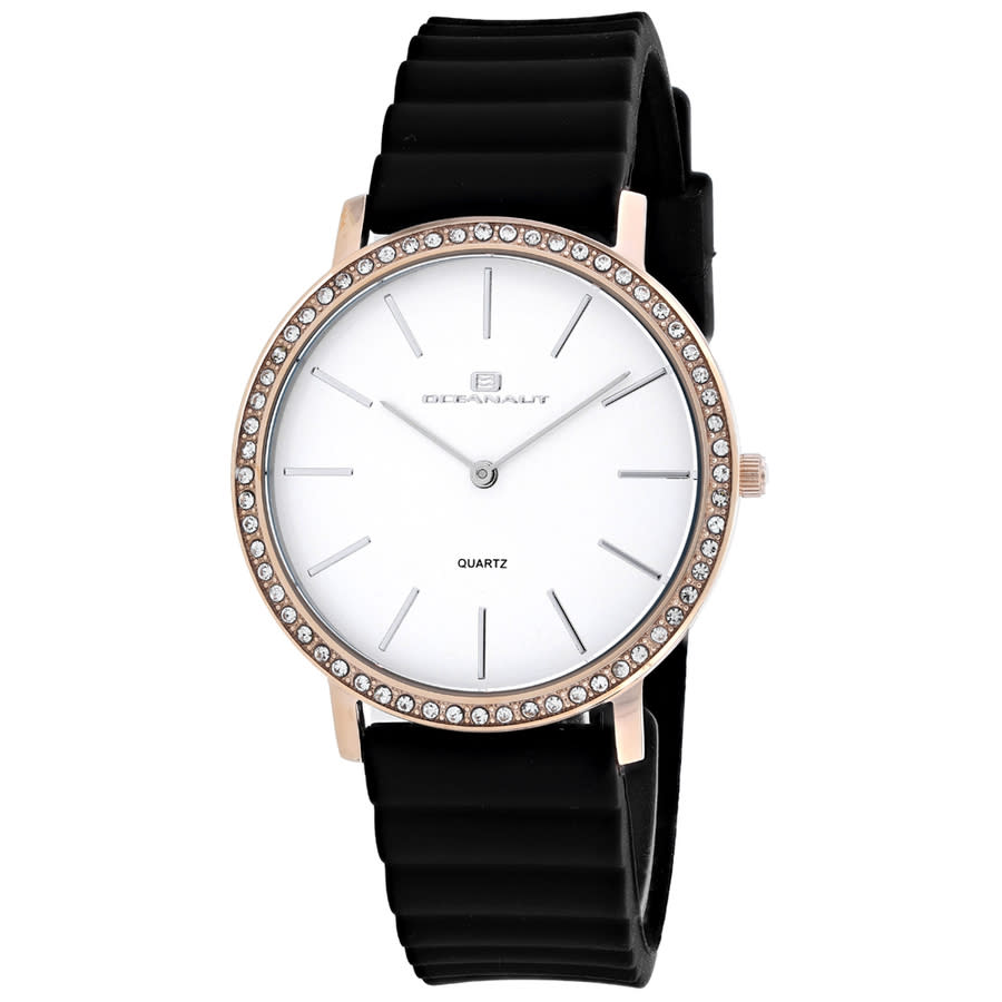 Oceanaut Ripple Quartz White Dial Ladies Watch OC0264 49$