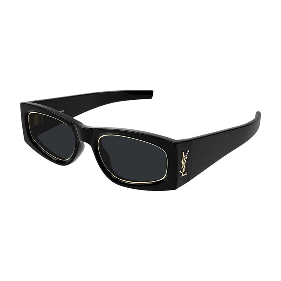 Saint Laurent SL M140 RIM 001 Women’s Sunglasses Black Size 54 - Free RX Lenses - Free RX Lenses