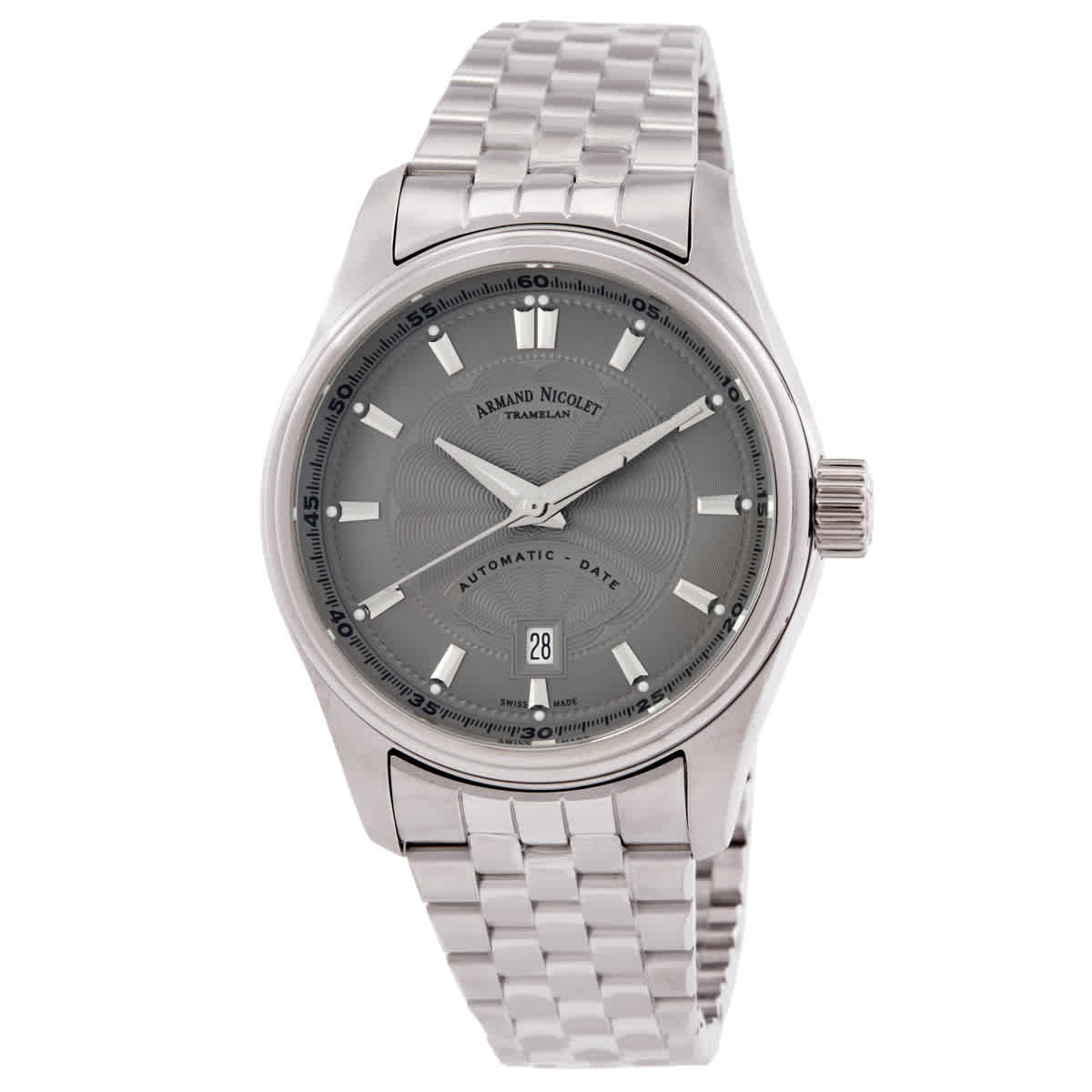 Armand Nicolet MH2 Automatic Grey Dial Mens Watch A640A-GR-BMA22640A 699$