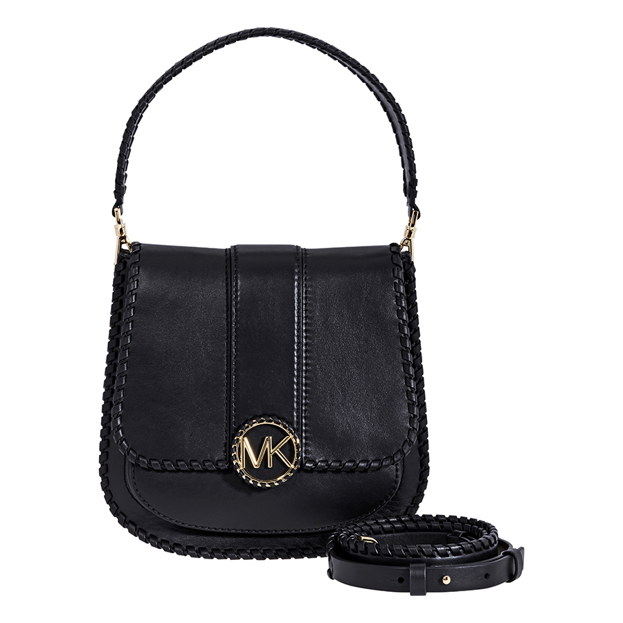 michael michael kors lillie medium leather shoulder bag