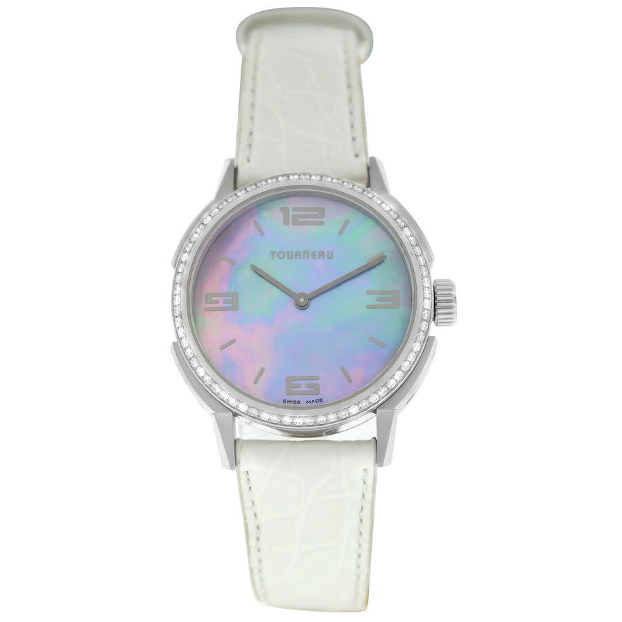 Pre-owned Tourneau Tny Roventa Quartz Diamond Ladies Watch TNY350707009