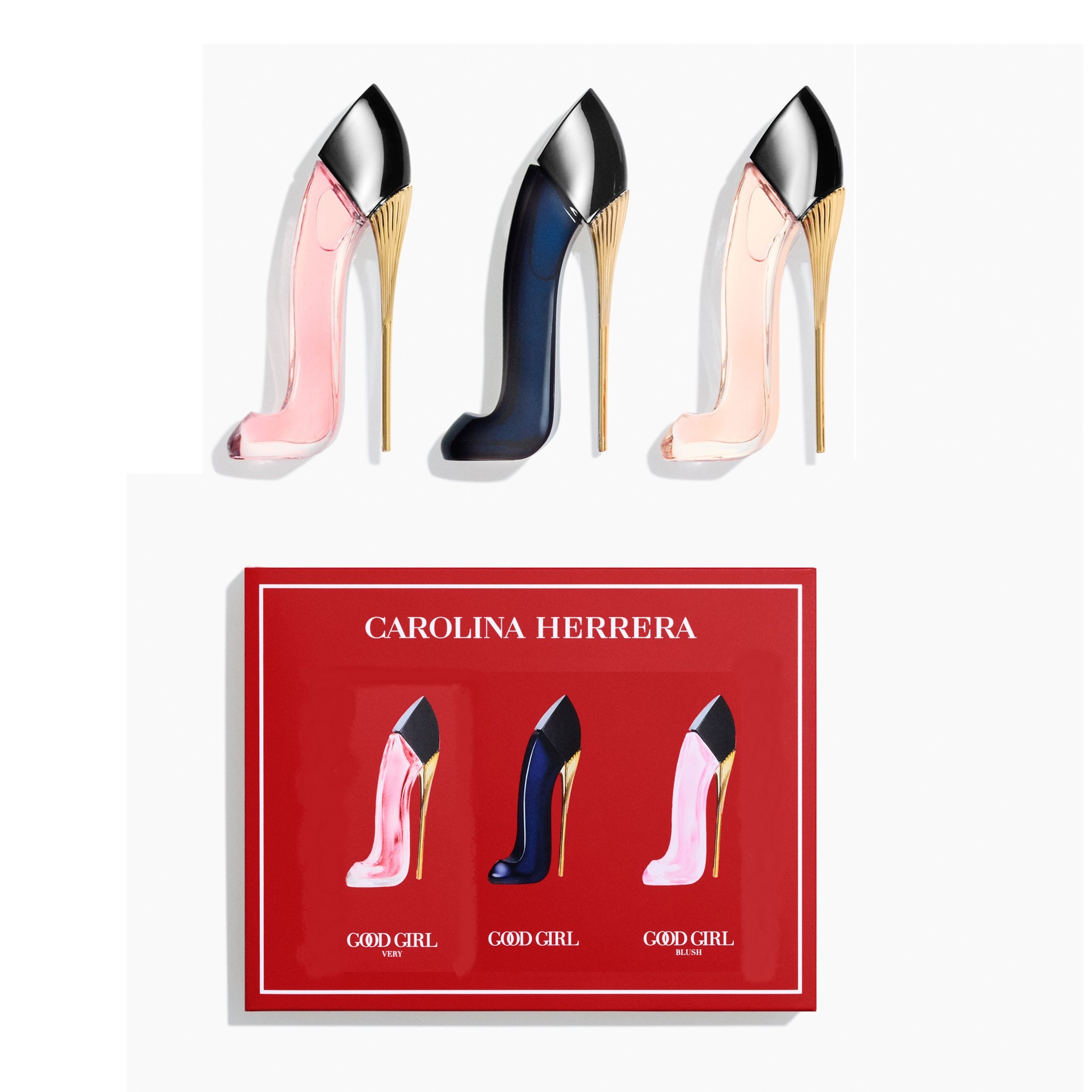 Carolina Herrera Ladies Mini Set Gift Set Fragrances 8411061112458 65$