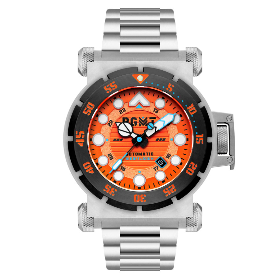 RGMT Centurion Automatic Orange Dial Mens Watch RG-8072-44 450$