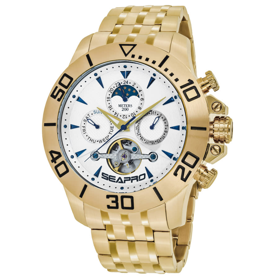 Seapro Montecillo Silver-tone Dial Mens Watch SP5134 238$
