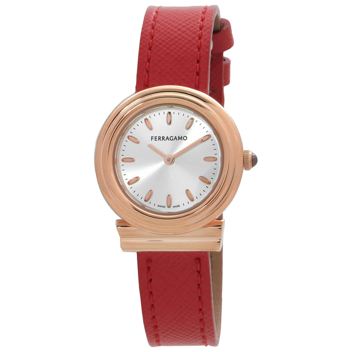 Ferragamo Gancini Quartz Silver Dial Ladies Watch SFMV01123 284$
