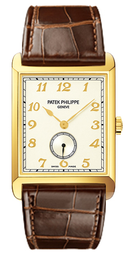Preowned Patek Philippe Gondolo Ivory Dial Mens Watch 5109J