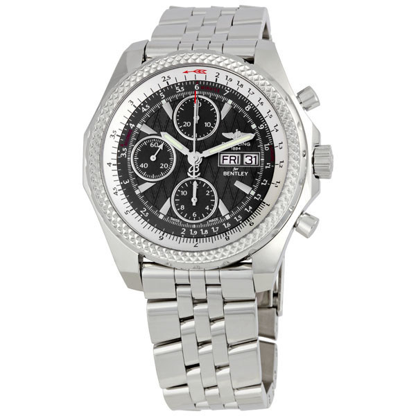 Pre-owned Breitling Bentley Chronograph Automatic Gray Dial Mens Watch A1336212F545 4318$