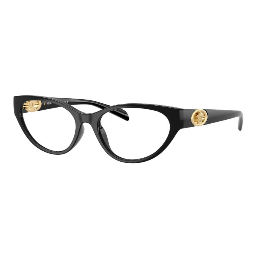 Versace VE3372UGB1 Cat-Eye Full Rim Eyeglasses — Black