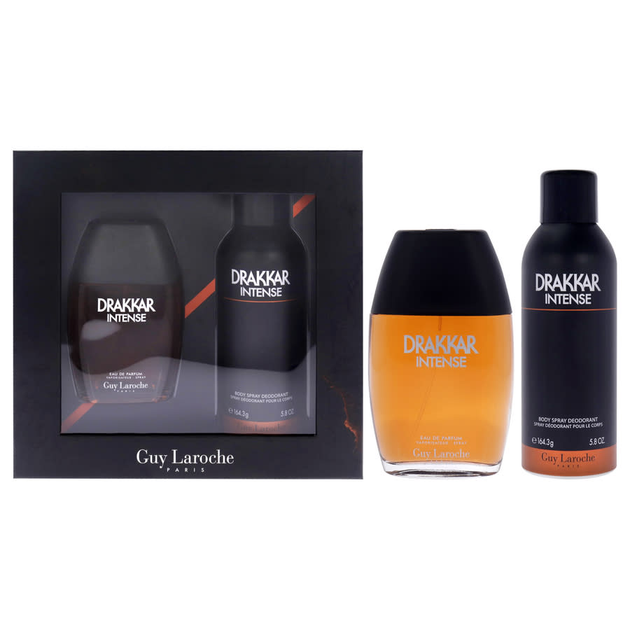 Guy Laroche Mens Drakkar Intense Gift Set Fragrances 5029726285275 30$