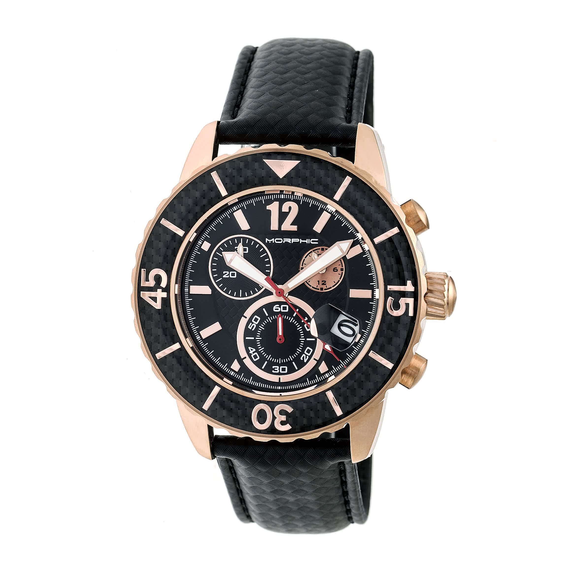 Morphic M51 Series Chronograph Black Dial Mens Watch 5103