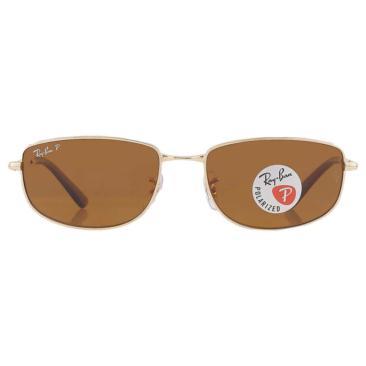 Ray-Ban Unisex Sunglass RB3732 -  Frame color: Arista Gold, Lens color: Brown Polarized