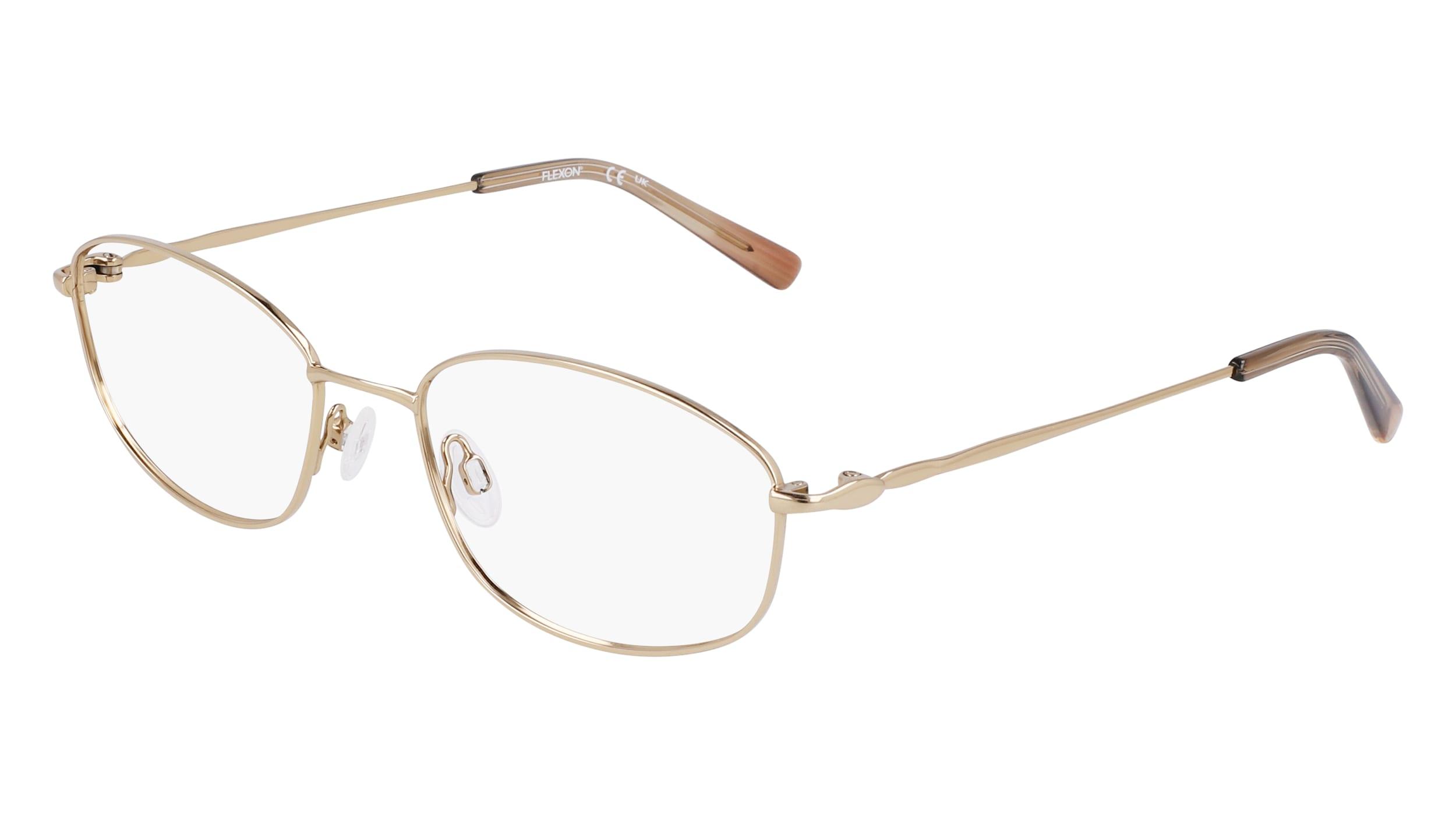 Flexon Demo Oval Ladies Eyeglasses FLEXON W3039 710 53