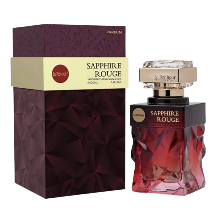 Le Bonheur Unisex Sapphire Rouge EDP Spray 3.4 oz Fragrances 6288002800123